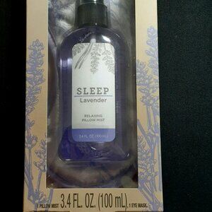 NEW!! Aromatherapy Collection - Lavender Sleep Relaxing Pillow Mist & Eye Mask.